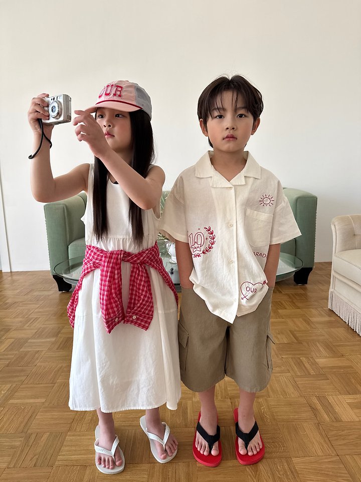 Our - Korean Children Fashion - #childofig - Bay Sleeveless One-piece - 3