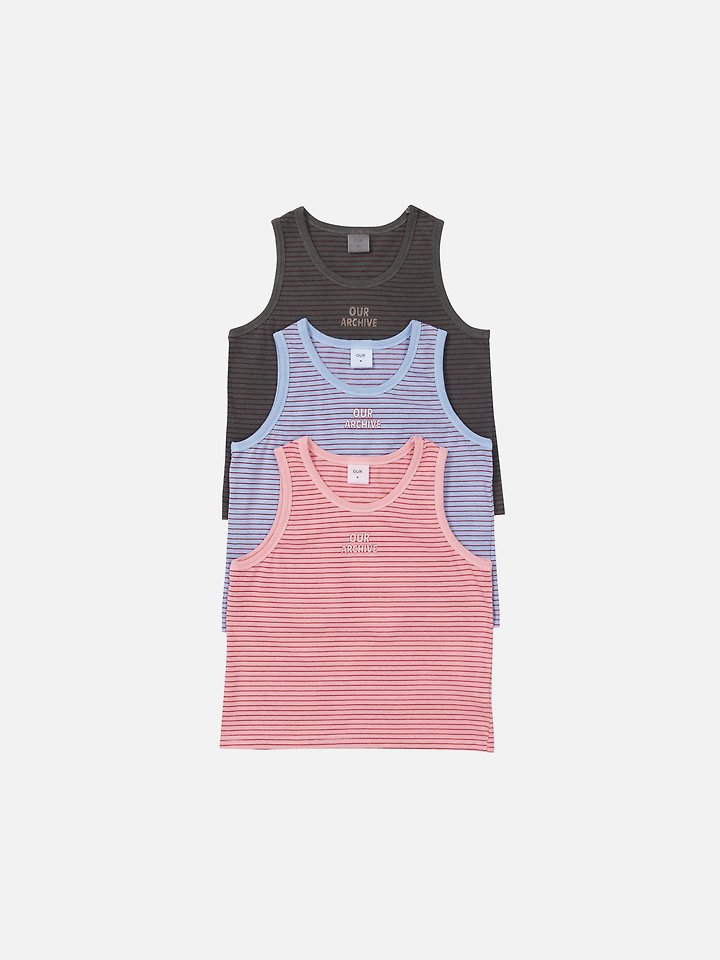 Our - Korean Children Fashion - #childofig - Pigment ST Sleeveless