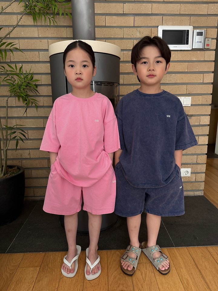 Our - Korean Children Fashion - #childofig - 26 Stone Washed Set - 9