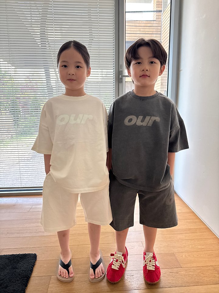 Our - Korean Children Fashion - #childrensboutique - Ash Washed Set - 10