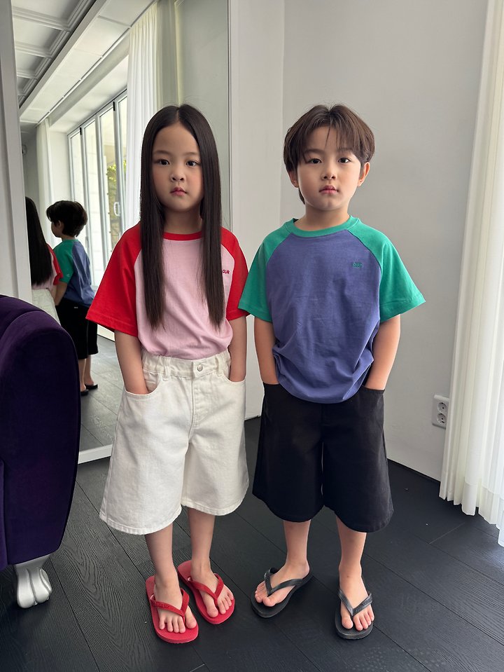 Our - Korean Children Fashion - #childofig - Play Raglan Tee - 4