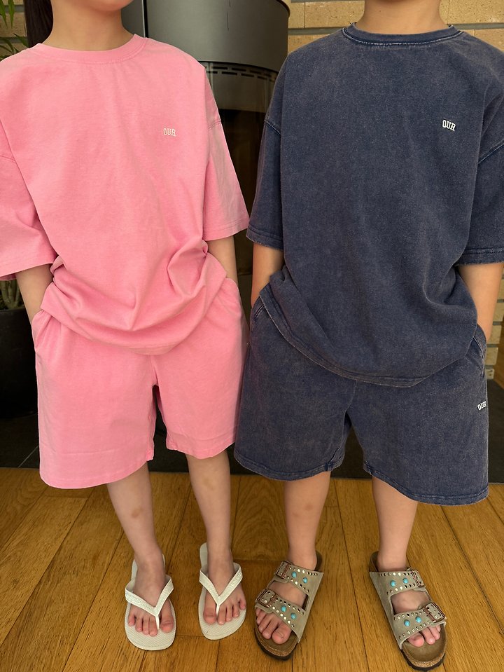 Our - Korean Children Fashion - #childrensboutique - 26 Stone Washed Set - 10