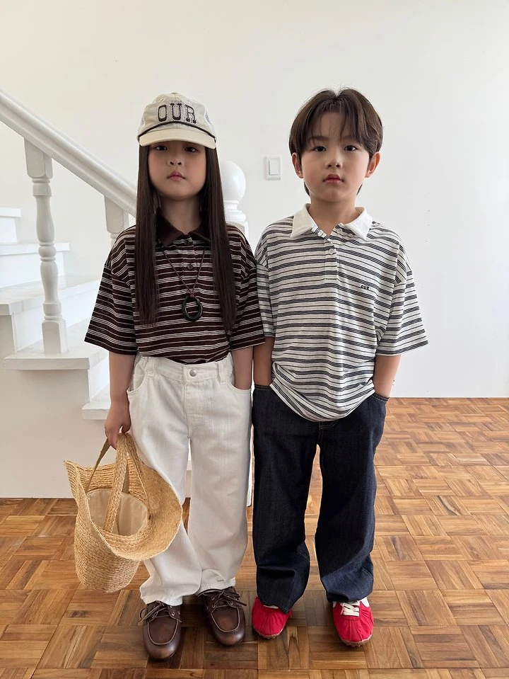 Our - Korean Children Fashion - #childrensboutique - Like ST Collar Tee - 9