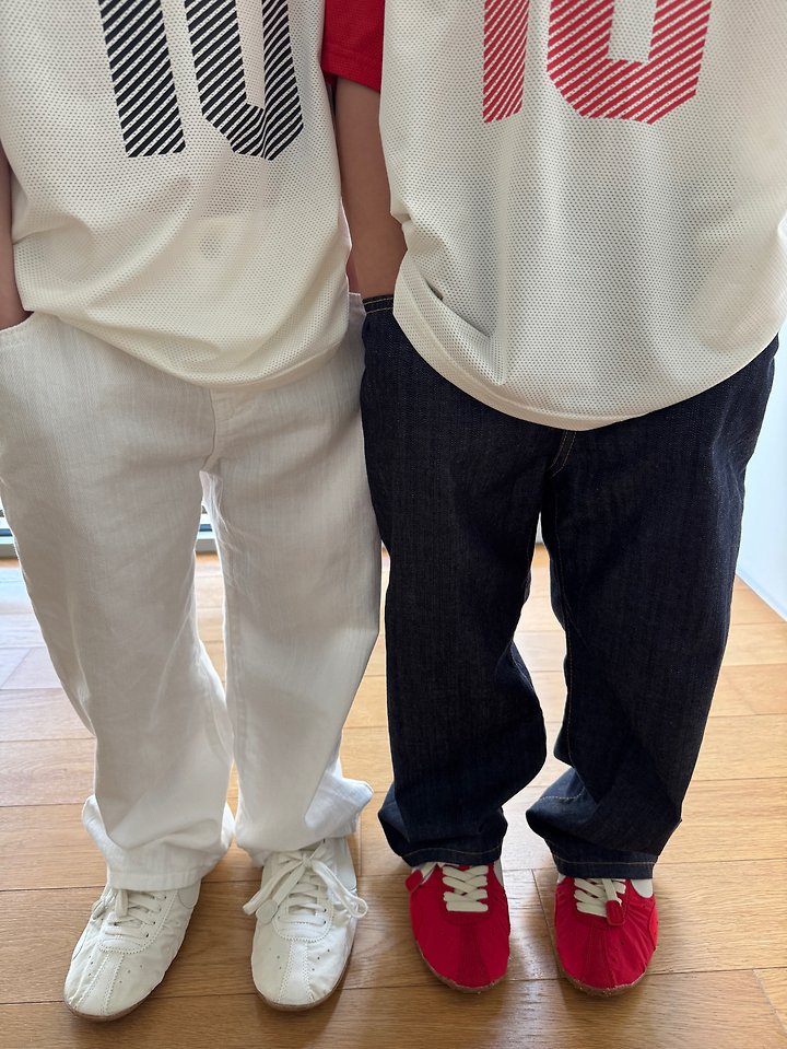 Our - Korean Children Fashion - #designkidswear - Summer Signature Denim Pants - 7