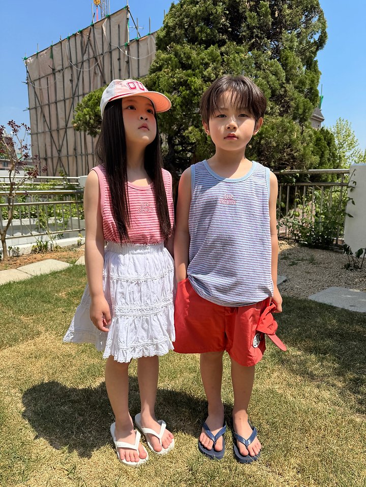 Our - Korean Children Fashion - #childrensboutique - Pigment ST Sleeveless - 4
