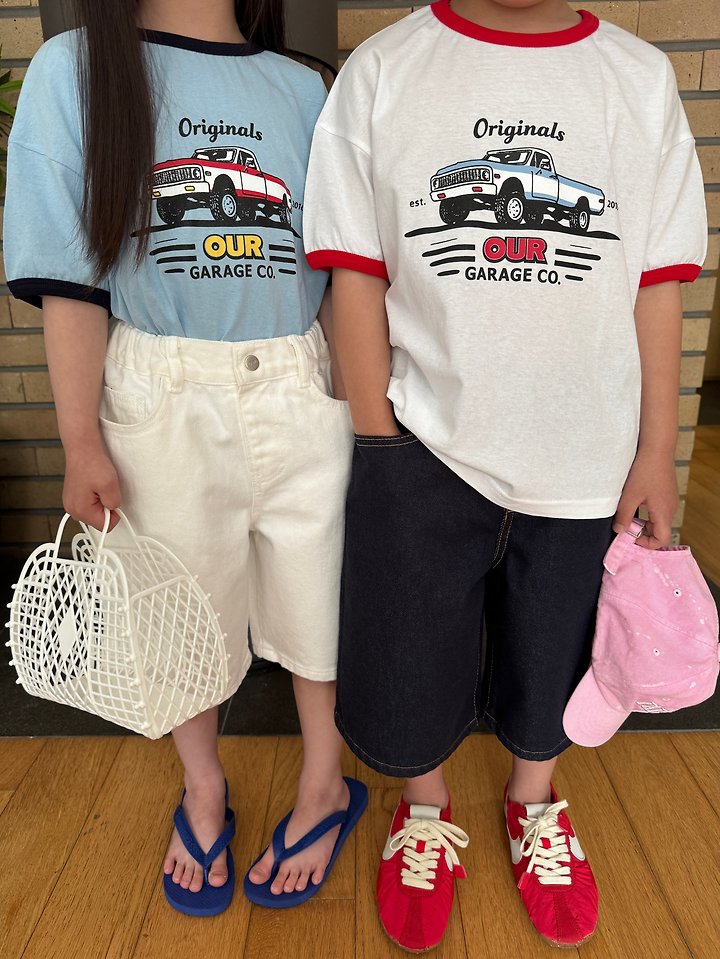 Our - Korean Children Fashion - #designkidswear - Truck Rappa Tee - 3