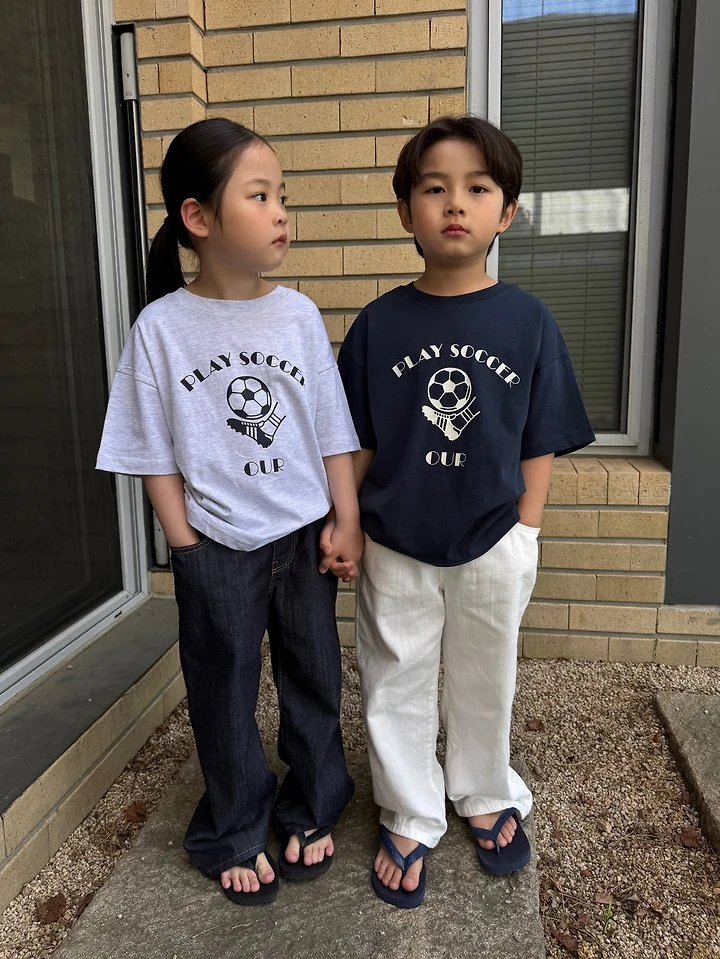 Our - Korean Children Fashion - #childrensboutique - Soccer Tee - 4