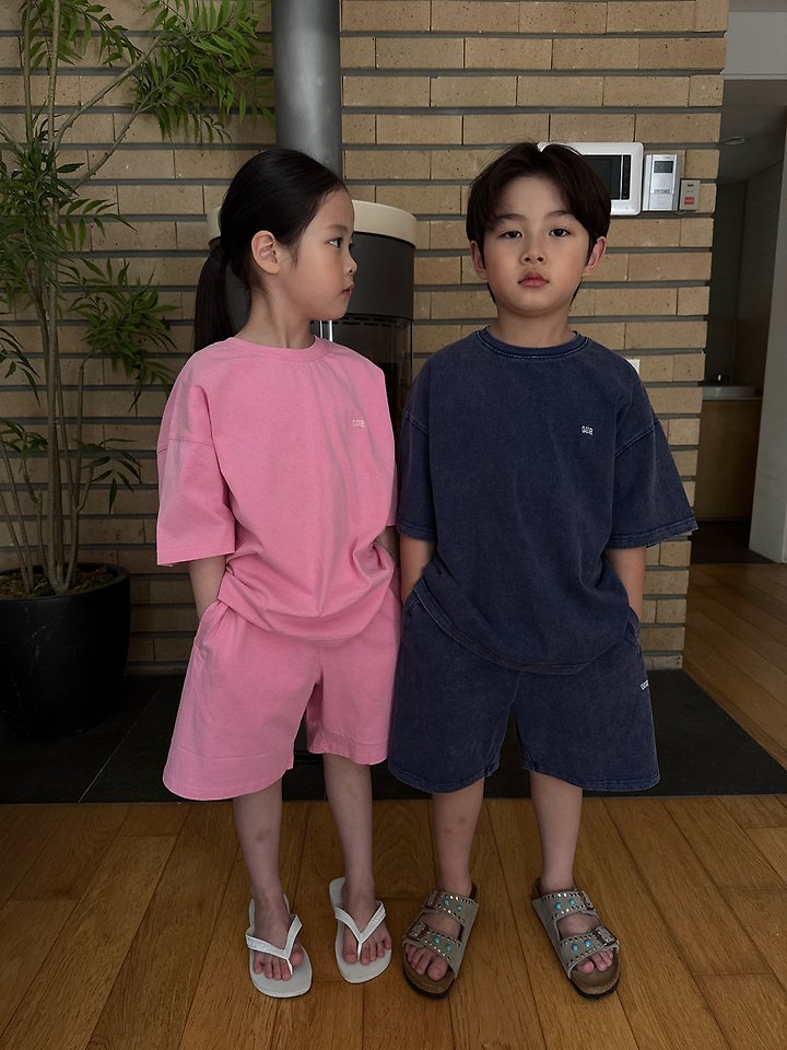 Our - Korean Children Fashion - #designkidswear - 26 Stone Washed Set - 11