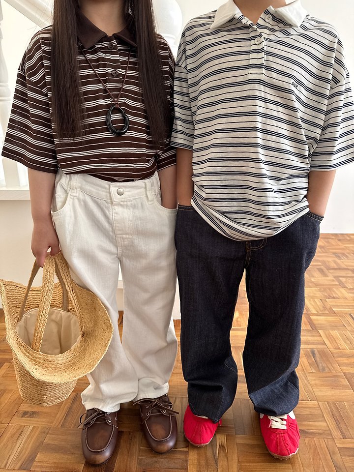 Our - Korean Children Fashion - #designkidswear - Like ST Collar Tee - 10