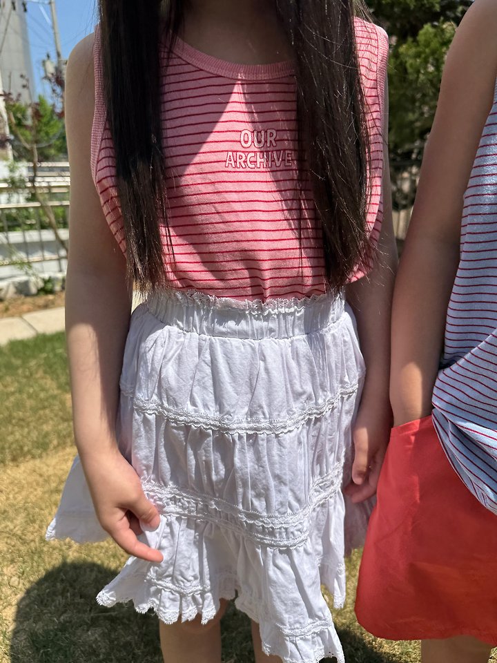 Our - Korean Children Fashion - #discoveringself - Pigment ST Sleeveless - 5