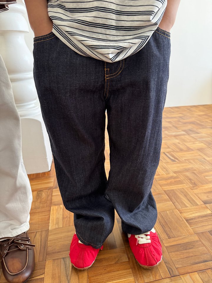Our - Korean Children Fashion - #fashionkids - Summer Signature Denim Pants - 9