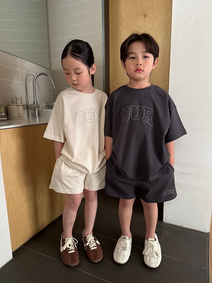Our - Korean Children Fashion - #fashionkids - Stitch Logo Set - 6