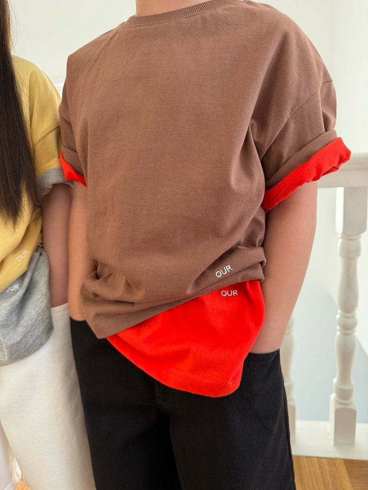 Our - Korean Children Fashion - #fashionkids - Made Half Tee - 5