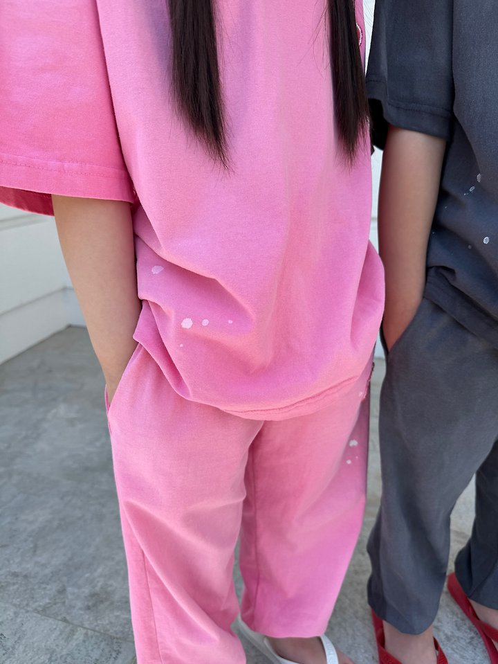 Our - Korean Children Fashion - #fashionkids - Brush Wappen Jogger Pants - 10