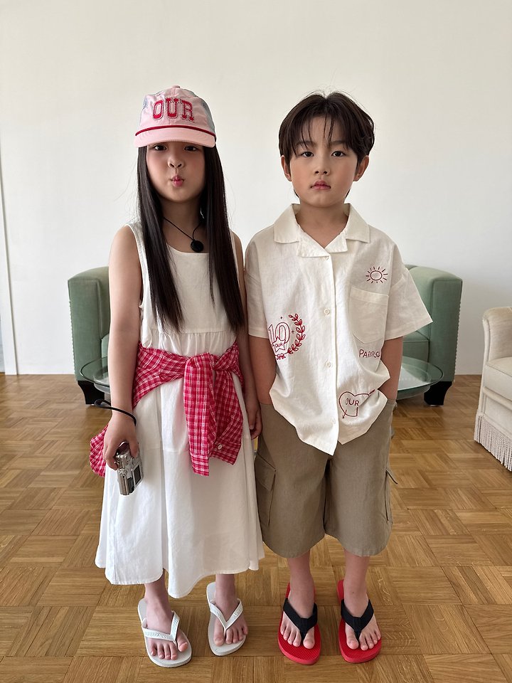 Our - Korean Children Fashion - #fashionkids - Bay Sleeveless One-piece - 7