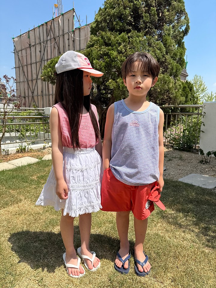 Our - Korean Children Fashion - #fashionkids - Pigment ST Sleeveless - 6