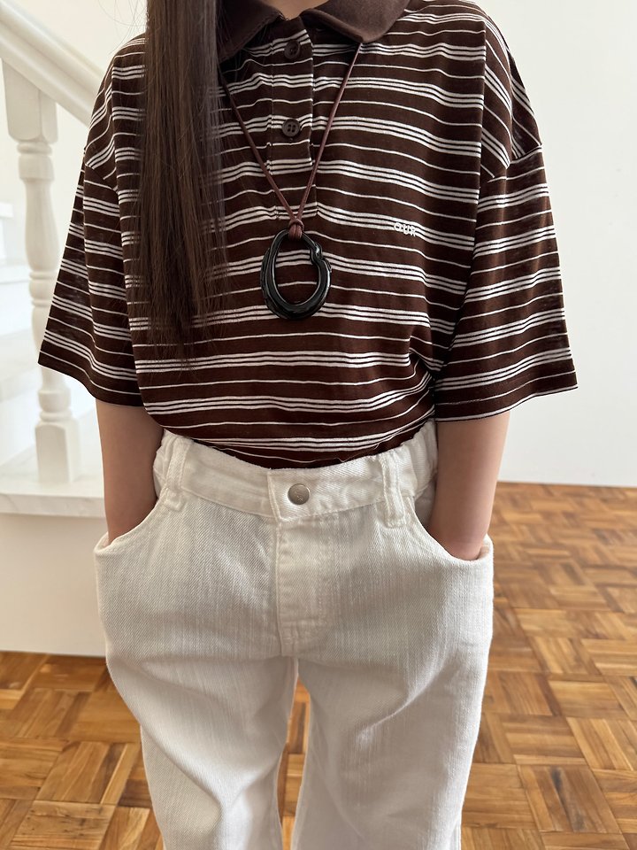 Our - Korean Children Fashion - #fashionkids - Like ST Collar Tee - 12
