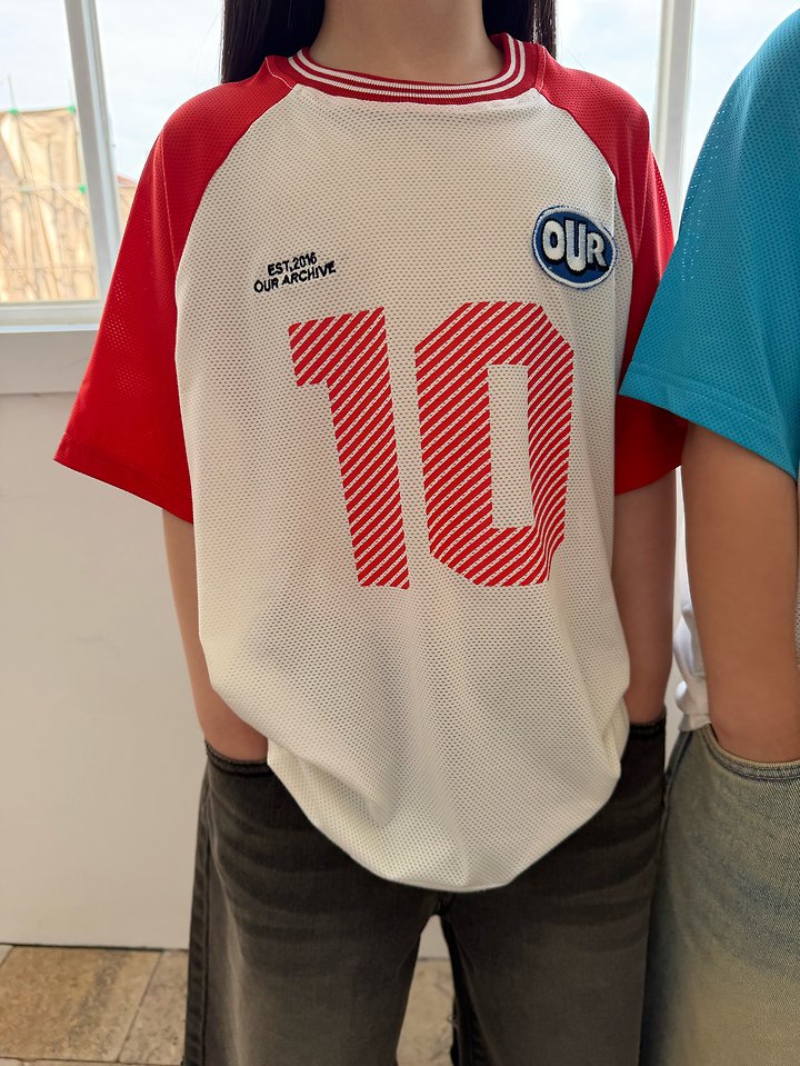 Our - Korean Children Fashion - #kidsshorts - Utility Mesh Tee - 5