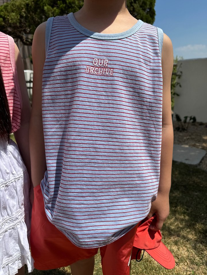 Our - Korean Children Fashion - #kidsshorts - Pigment ST Sleeveless - 7