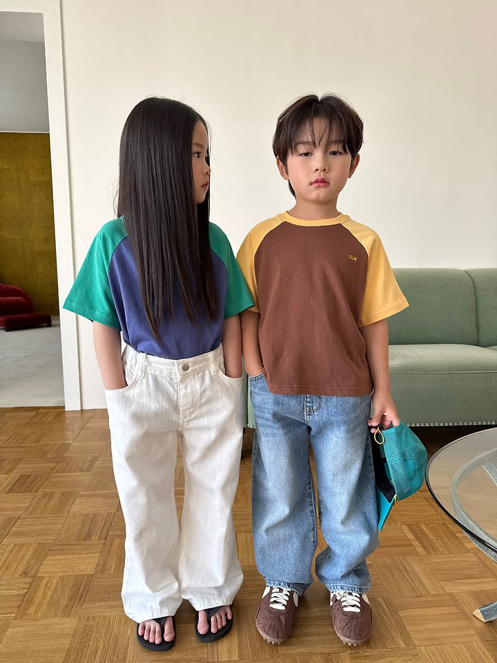 Our - Korean Children Fashion - #kidsshorts - Play Raglan Tee - 8