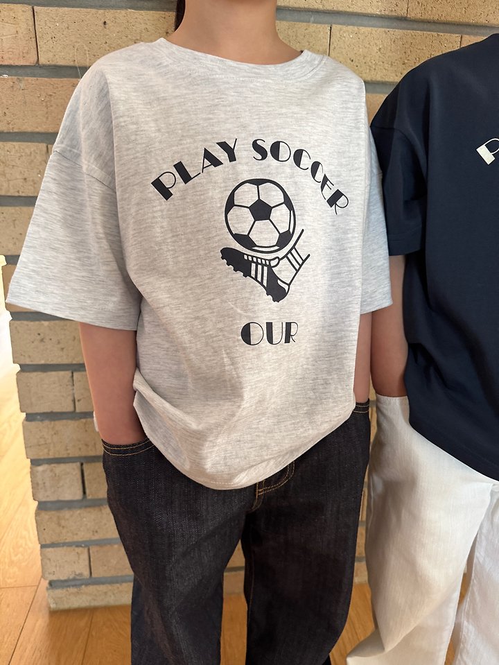 Our - Korean Children Fashion - #kidsshorts - Soccer Tee - 7