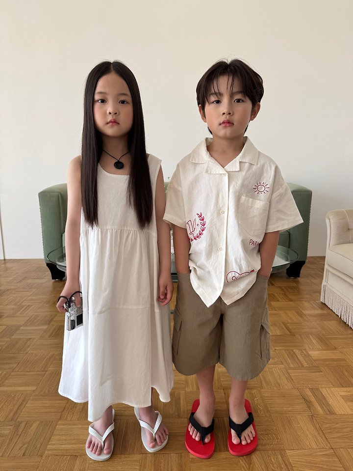Our - Korean Children Fashion - #kidzfashiontrend - Bay Sleeveless One-piece - 10