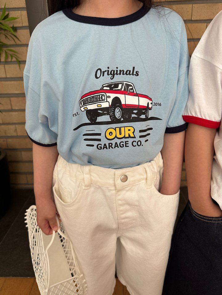 Our - Korean Children Fashion - #kidzfashiontrend - Truck Rappa Tee - 8
