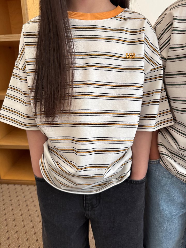 Our - Korean Children Fashion - #kidzfashiontrend - Fly Striped Tee - 5