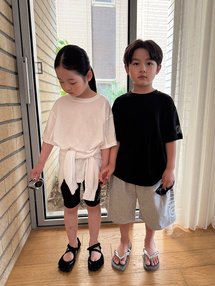 Our - Korean Children Fashion - #kidsstore - Running Logo Tee - 4