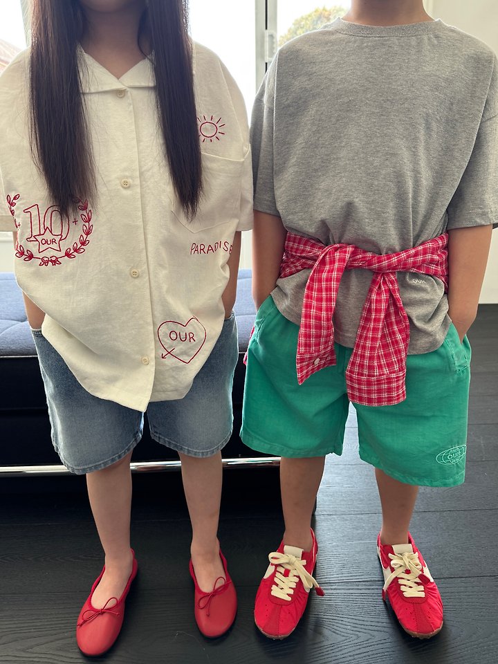 Our - Korean Children Fashion - #kidsstore - Linen Drawing Shirt - 4