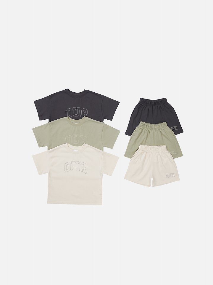 Our - Korean Children Fashion - #littlefashionista - Stitch Logo Set - 11