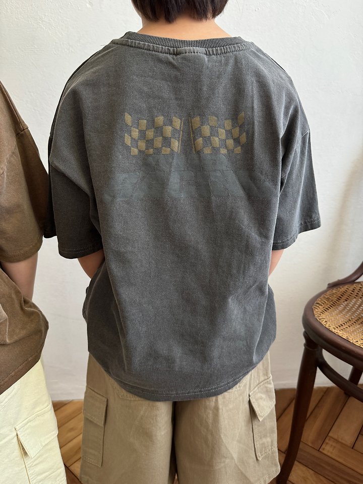 Our - Korean Children Fashion - #littlefashionista - Team Our Washed Tee - 9