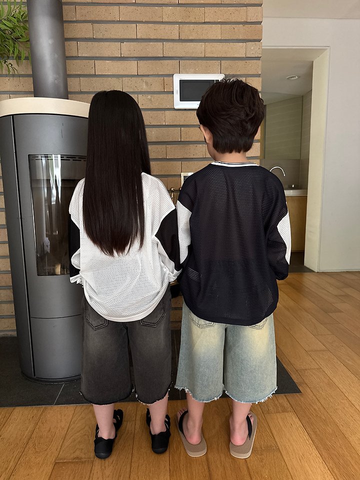 Our - Korean Children Fashion - #littlefashionista - Racing Mesh Jersey Tee - 8