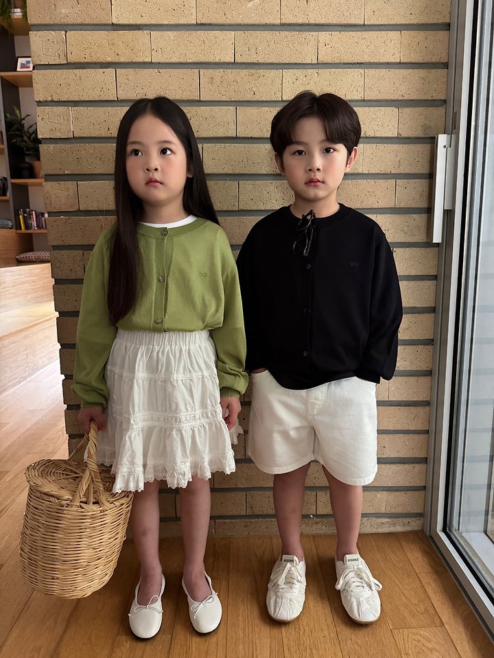 Our - Korean Children Fashion - #magicofchildhood - Plain Cardigan - 5