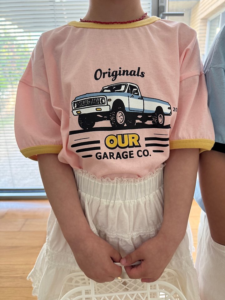 Our - Korean Children Fashion - #magicofchildhood - Truck Rappa Tee - 11