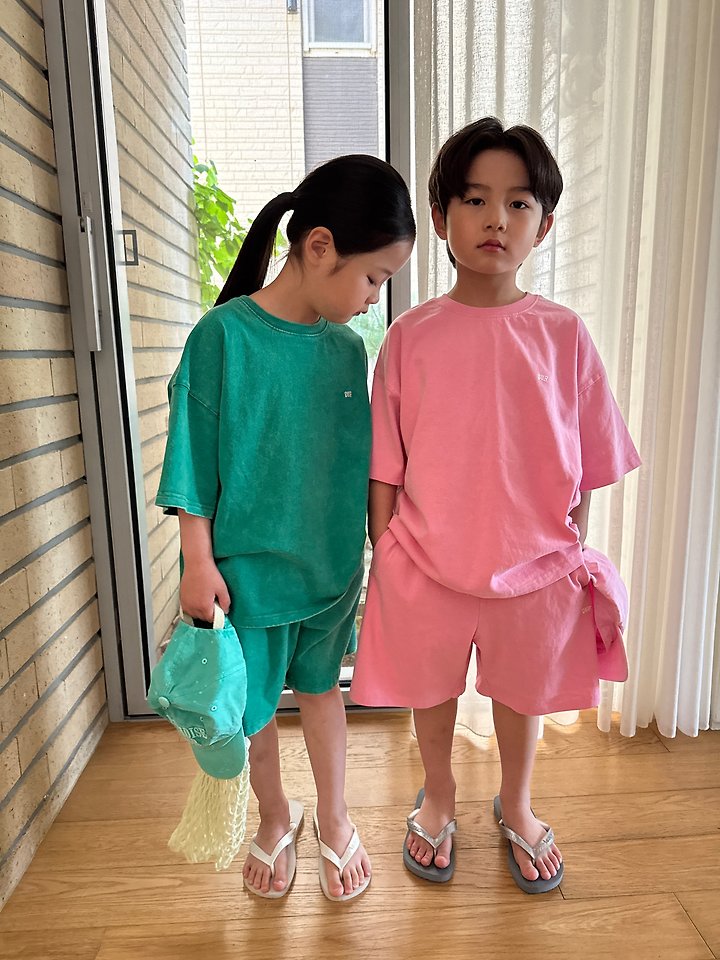 Our - Korean Children Fashion - #magicofchildhood - 26 Stone Washed Set - 5
