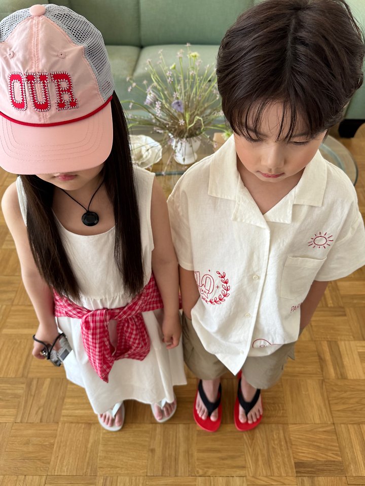 Our - Korean Children Fashion - #magicofchildhood - Rope Mesh Ball Cap - 8