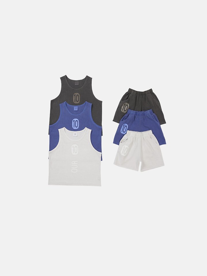 Our - Korean Children Fashion - #minifashionista - Ten Washed Sleeveless Set