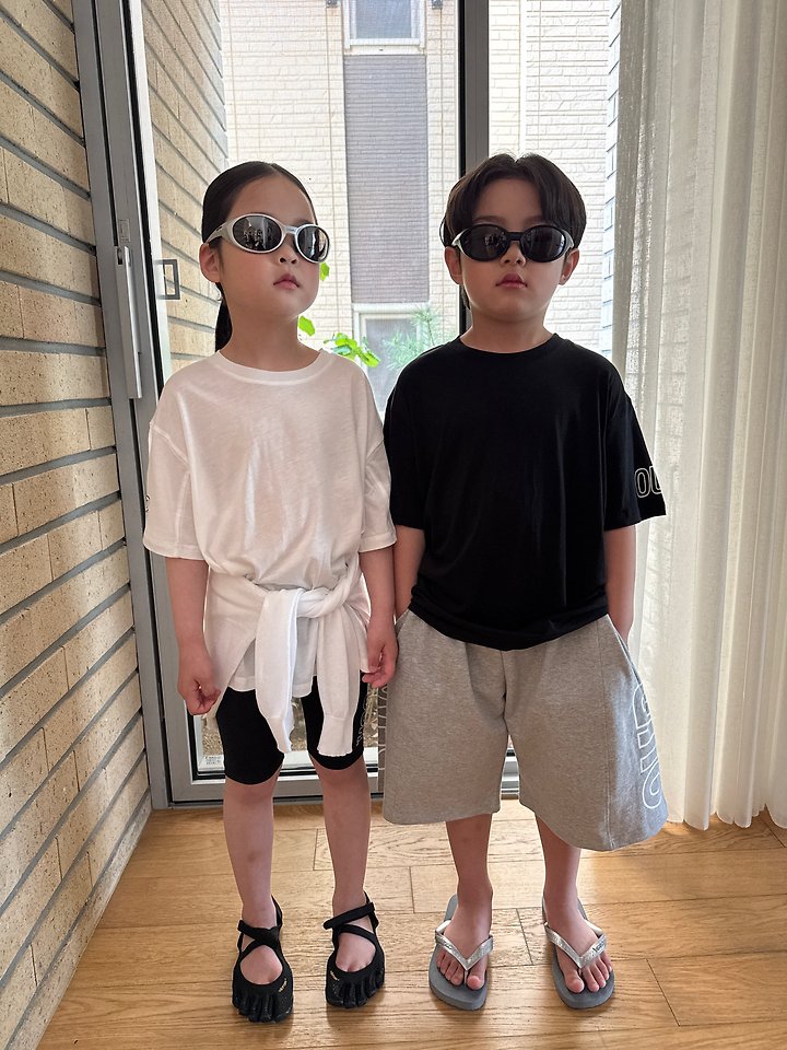 Our - Korean Children Fashion - #minifashionista - Running Logo Tee - 8