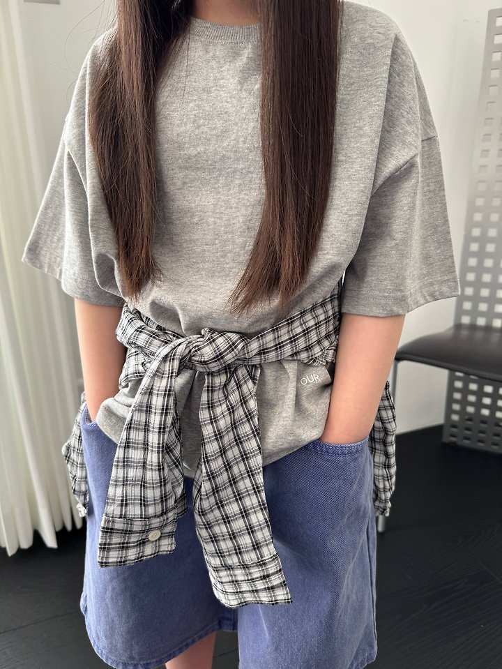 Our - Korean Children Fashion - #minifashionista - Like ST Collar Tee - 5