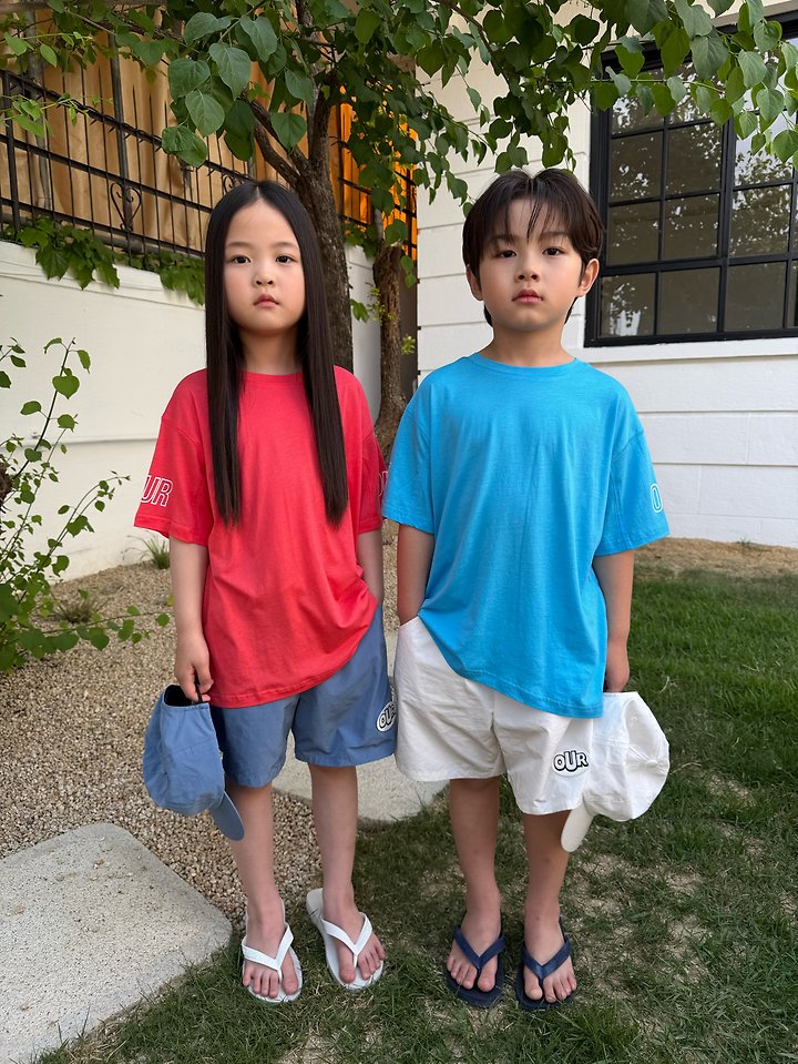 Our - Korean Children Fashion - #prettylittlegirls - Running Logo Tee - 9