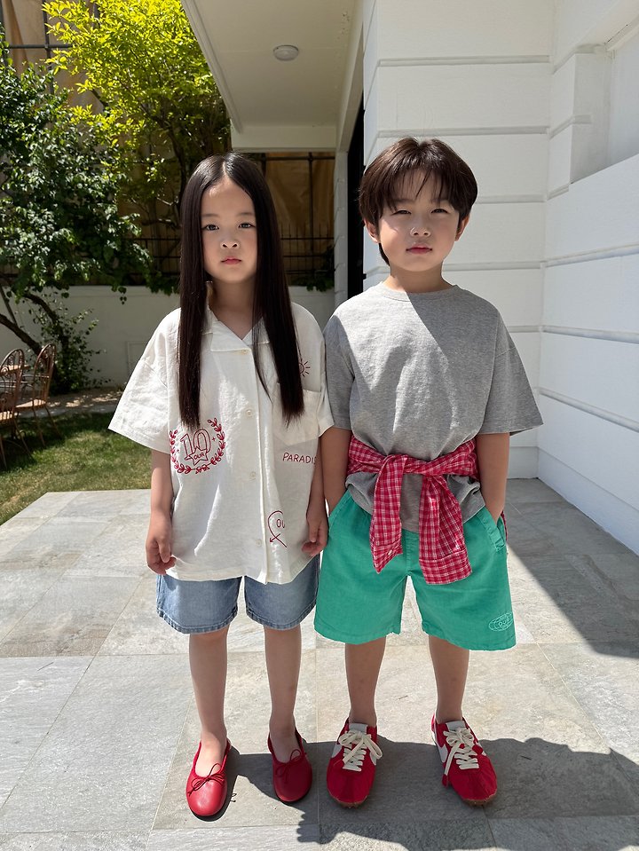 Our - Korean Children Fashion - #prettylittlegirls - Linen Drawing Shirt - 9