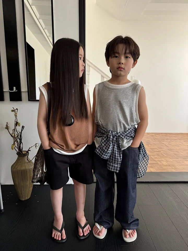 Our - Korean Children Fashion - #prettylittlegirls - Layered Sleeveless - 8