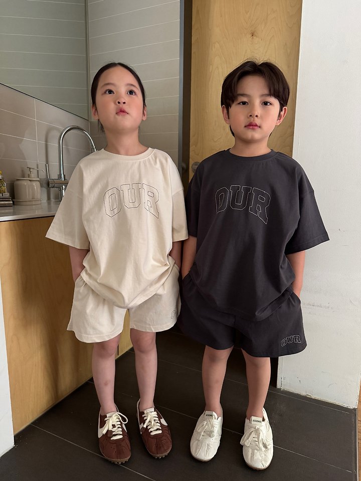 Our - Korean Children Fashion - #stylishchildhood - Stitch Logo Set