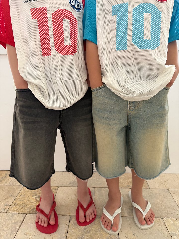 Our - Korean Children Fashion - #toddlerclothing - Mud Bermuda Pants - 4