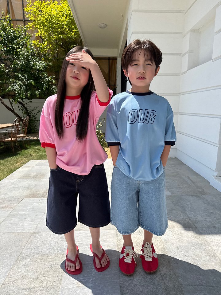 Our - Korean Children Fashion - #toddlerclothing - Our Uniform Tee - 8