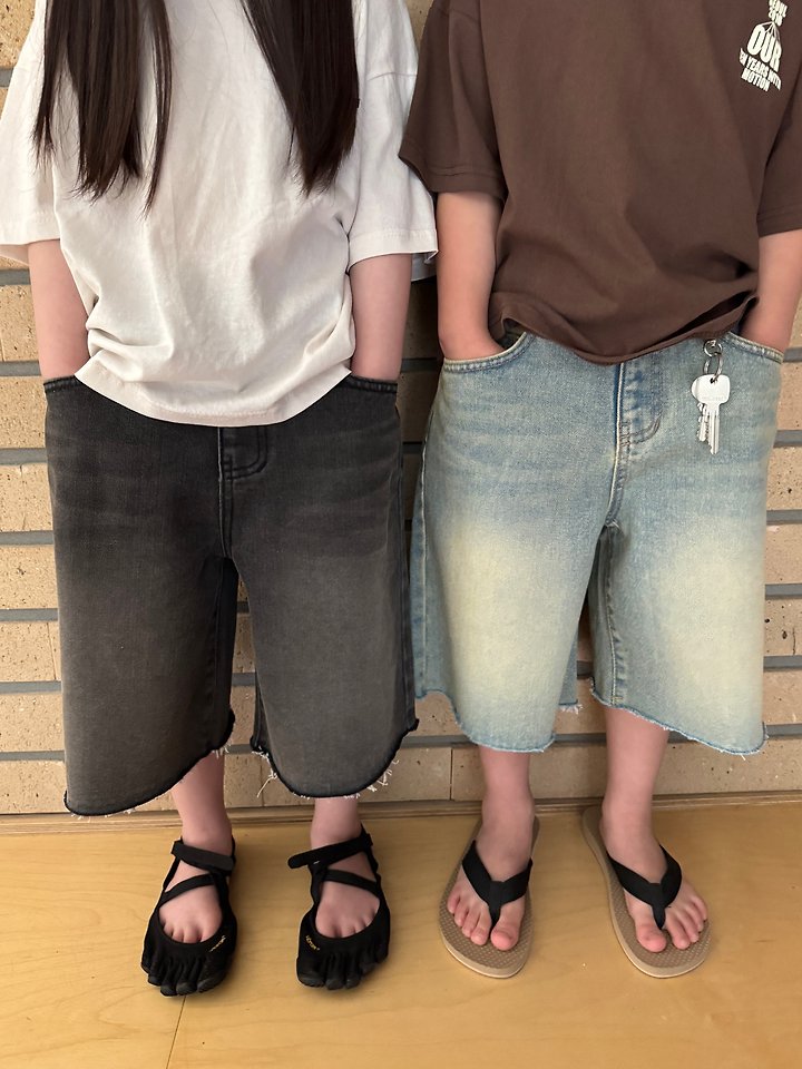 Our - Korean Children Fashion - #toddlerclothing - Mud Bermuda Pants - 3