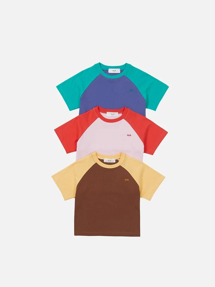 Our - Korean Children Fashion - #toddlerclothing - Play Raglan Tee
