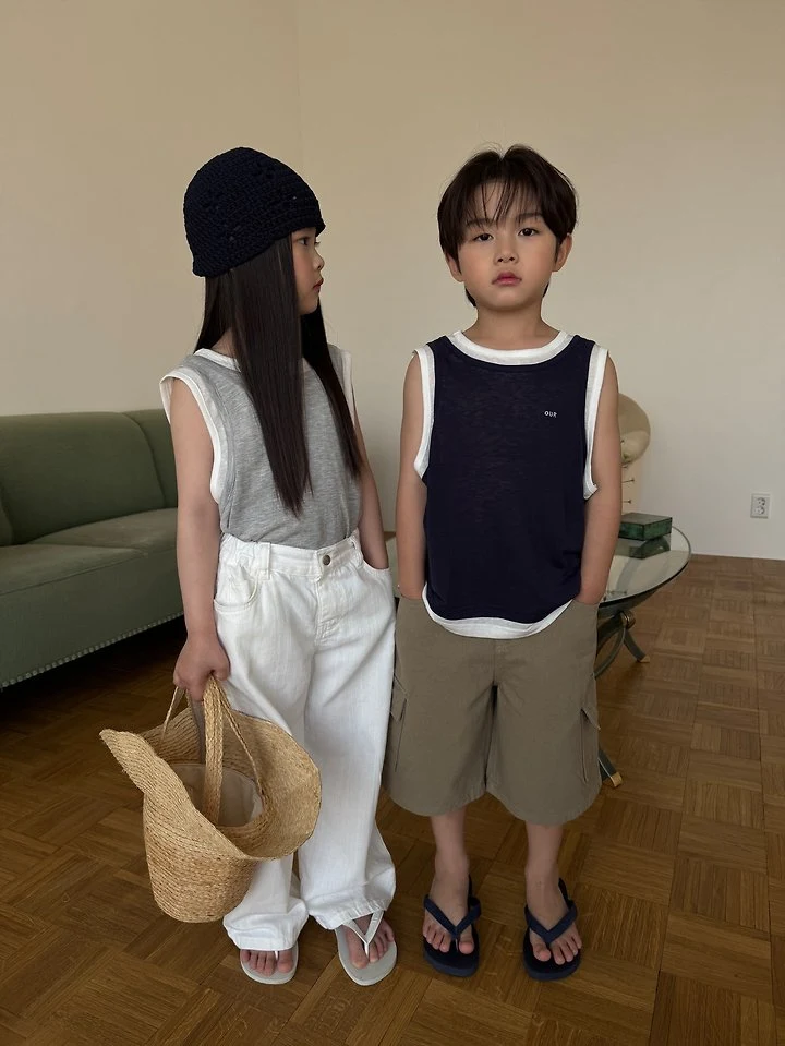 Our - Korean Children Fashion - #toddlerclothing - Layered Sleeveless - 10