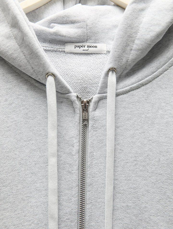 Paper Moon - Korean Women Fashion - #momslook - Classic Oversized Two-Way Zip-Up Hoodie - 10